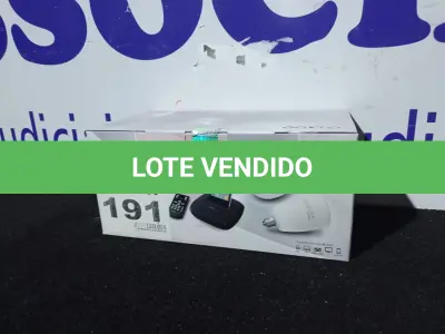 LOTE 191 - 01 - SISTEMA DE SOM E ILUMINAÇÃO SEM FIO (NO ESTADO, NÃO SABEMOS SE FUNCIONA. LEILÃO NÃO TEM GARANTIA E NEM DEVOLUÇÃO, SUJEITO A POSSÍVEIS AVARIAS VISÍVEIS/OCULTAS E/OU AUSÊNCIA DE COMPONENTES)