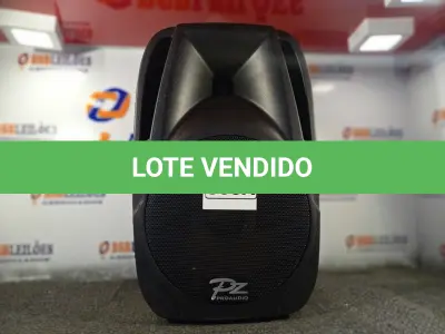 LOTE 305 - 01 CAIXA DE SOM PASSIVA PRO ÁUDIO PX-12 (NO ESTADO) ATENÇÃO! FAZER A VISITAÇÃO ANTES DE ARREMATAR, NÃO SABEMOS SE FUNCIONA. LEILÃO NÃO TEM GARANTIA E NEM DEVOLUÇÃO, SUJEITO A POSSÍVEIS AVARIAS VISÍVEIS/OCULTAS E/OU AUSÊNCIA DE COMPONENTES.