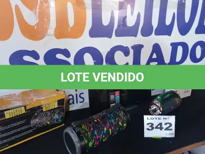LOTE 342 - 04 – CAIXAS DE SOM DIVERSAS (NO ESTADO, NÃO SABEMOS SE FUNCIONA. LEILÃO NÃO TEM GARANTIA E NEM DEVOLUÇÃO, SUJEITO A POSSÍVEIS AVARIAS VISÍVEIS/OCULTAS E/OU AUSÊNCIA DE COMPONENTES)