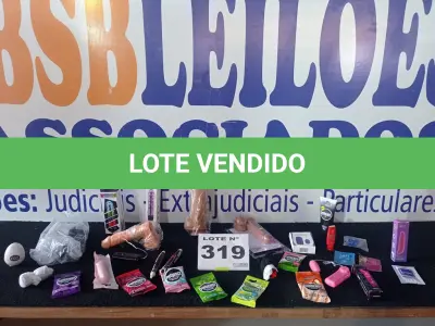 LOTE 319 - 29 – ITENS SEX SHOP DIVERSOS (APROXIMADAMENTE) (NO ESTADO, NÃO SABEMOS SE FUNCIONA. LEILÃO NÃO TEM GARANTIA E NEM DEVOLUÇÃO, SUJEITO A POSSÍVEIS AVARIAS VISÍVEIS/OCULTAS E/OU AUSÊNCIA DE COMPONENTES)