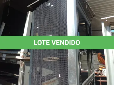 LOTE 491 - 01 RACK PARA EQUIPAMENTOS DE TELECOMUNICAÇÕES. (NO ESTADO) ATENÇÃO! FAZER A VISITAÇÃO ANTES DE ARREMATAR, NÃO SABEMOS SE FUNCIONA. LEILÃO NÃO TEM GARANTIA E NEM DEVOLUÇÃO, SUJEITO A POSSÍVEIS AVARIAS VISÍVEIS/OCULTAS E/OU AUSÊNCIA DE COMPONENTES.