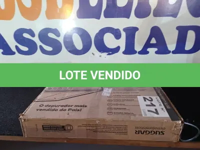 LOTE 217 - 01-DEPURADOR SUGGAR 60CM (NO ESTADO, NÃO SABEMOS SE FUNCIONA. LEILÃO NÃO TEM GARANTIA E NEM DEVOLUÇÃO, SUJEITO A POSSÍVEIS AVARIAS VISÍVEIS/OCULTAS E/OU AUSÊNCIA DE COMPONENTES)