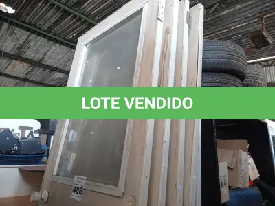 LOTE 486 - 05 PORTAS PARA DIVISÓRIAS. (NO ESTADO) ATENÇÃO! FAZER A VISITAÇÃO ANTES DE ARREMATAR, NÃO SABEMOS SE FUNCIONA. LEILÃO NÃO TEM GARANTIA E NEM DEVOLUÇÃO, SUJEITO A POSSÍVEIS AVARIAS VISÍVEIS/OCULTAS E/OU AUSÊNCIA DE COMPONENTES.