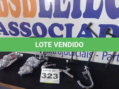 LOTE 323 - 10 – TORNEIRAS DIVERSAS (NO ESTADO, NÃO SABEMOS SE FUNCIONA. LEILÃO NÃO TEM GARANTIA E NEM DEVOLUÇÃO, SUJEITO A POSSÍVEIS AVARIAS VISÍVEIS/OCULTAS E/OU AUSÊNCIA DE COMPONENTES)