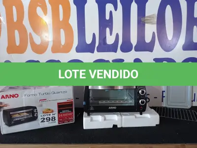 LOTE 298 - 01 - FORNO ELÉTRICO ARNO TURBO QUARTZO 10L 220V (NO ESTADO, NÃO SABEMOS SE FUNCIONA. LEILÃO NÃO TEM GARANTIA E NEM DEVOLUÇÃO, SUJEITO A POSSÍVEIS AVARIAS VISÍVEIS/OCULTAS E/OU AUSÊNCIA DE COMPONENTES)