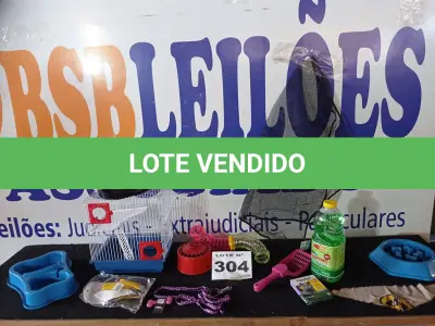 LOTE 304 - 12 – ITENS PARA PET DIVERSOS (NO ESTADO, NÃO SABEMOS SE FUNCIONA. LEILÃO NÃO TEM GARANTIA E NEM DEVOLUÇÃO, SUJEITO A POSSÍVEIS AVARIAS VISÍVEIS/OCULTAS E/OU AUSÊNCIA DE COMPONENTES)