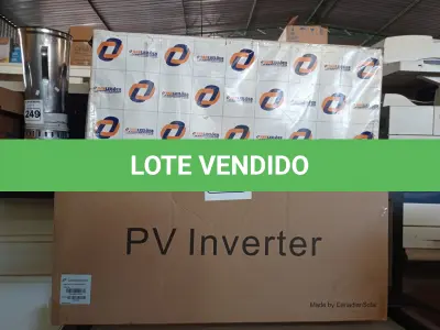 LOTE 409 - 01 INVERSOR CANADIAN TRI 380V CSI-30K-T400GL01-E. (NO ESTADO) ATENÇÃO! FAZER A VISITAÇÃO ANTES DE ARREMATAR, NÃO SABEMOS SE FUNCIONA. LEILÃO NÃO TEM GARANTIA E NEM DEVOLUÇÃO, SUJEITO A POSSÍVEIS AVARIAS VISÍVEIS/OCULTAS E/OU AUSÊNCIA DE COMPONENTES.