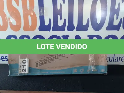 LOTE 210 - 02 – ANTENAS EXTERNAS (NO ESTADO, NÃO SABEMOS SE FUNCIONA. LEILÃO NÃO TEM GARANTIA E NEM DEVOLUÇÃO, SUJEITO A POSSÍVEIS AVARIAS VISÍVEIS/OCULTAS E/OU AUSÊNCIA DE COMPONENTES)