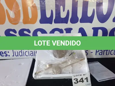 LOTE 341 - 01 - ARANDELA LED ELO DOURADO 3000K 15W BELLA DY003 (NO ESTADO, NÃO SABEMOS SE FUNCIONA. LEILÃO NÃO TEM GARANTIA E NEM DEVOLUÇÃO, SUJEITO A POSSÍVEIS AVARIAS VISÍVEIS/OCULTAS E/OU AUSÊNCIA DE COMPONENTES)