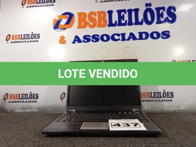 LOTE 437 - 01 NOTEBOOK MARCA AMAZON PC. (NO ESTADO) ATENÇÃO! FAZER A VISITAÇÃO ANTES DE ARREMATAR, NÃO SABEMOS SE FUNCIONA. LEILÃO NÃO TEM GARANTIA E NEM DEVOLUÇÃO, SUJEITO A POSSÍVEIS AVARIAS VISÍVEIS/OCULTAS E/OU AUSÊNCIA DE COMPONENTES.