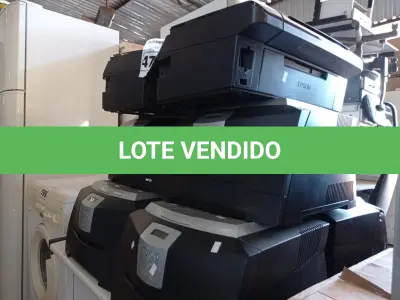 LOTE 476 - 08 IMPRESSORAS SENDO 06 LEXMARK E 02 EPSON. (NO ESTADO) ATENÇÃO! FAZER A VISITAÇÃO ANTES DE ARREMATAR, NÃO SABEMOS SE FUNCIONA. LEILÃO NÃO TEM GARANTIA E NEM DEVOLUÇÃO, SUJEITO A POSSÍVEIS AVARIAS VISÍVEIS/OCULTAS E/OU AUSÊNCIA DE COMPONENTES.