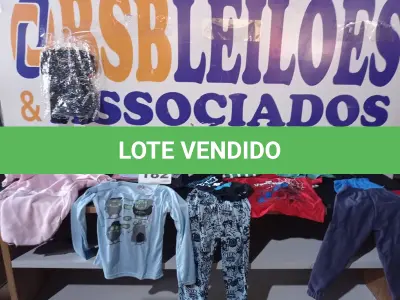 LOTE 182 - 30 – PEÇAS DE ROUPAS INFANTIS (APROXIMADAMENTE) (NO ESTADO, NÃO SABEMOS SE FUNCIONA. LEILÃO NÃO TEM GARANTIA E NEM DEVOLUÇÃO, SUJEITO A POSSÍVEIS AVARIAS VISÍVEIS/OCULTAS E/OU AUSÊNCIA DE COMPONENTES)