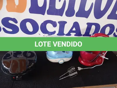LOTE 260 - 01 – UMIDIFICADOR BRITÂNIA – 01 BATEDEIRA BRITÂNIA – 01 GRILL DUAL BRITÂNIA (NO ESTADO, NÃO SABEMOS SE FUNCIONA. LEILÃO NÃO TEM GARANTIA E NEM DEVOLUÇÃO, SUJEITO A POSSÍVEIS AVARIAS VISÍVEIS/OCULTAS E/OU AUSÊNCIA DE COMPONENTES)