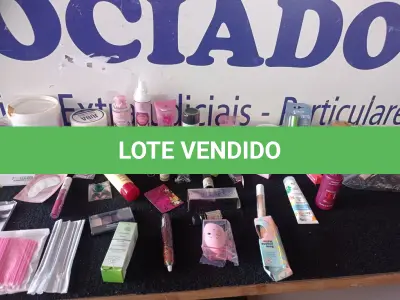 LOTE 248 - 40 – ITENS DE COSMÉTICOS DIVERSOS (APROXIMADAMENTE) (NO ESTADO, NÃO SABEMOS SE FUNCIONA. LEILÃO NÃO TEM GARANTIA E NEM DEVOLUÇÃO, SUJEITO A POSSÍVEIS AVARIAS VISÍVEIS/OCULTAS E/OU AUSÊNCIA DE COMPONENTES)