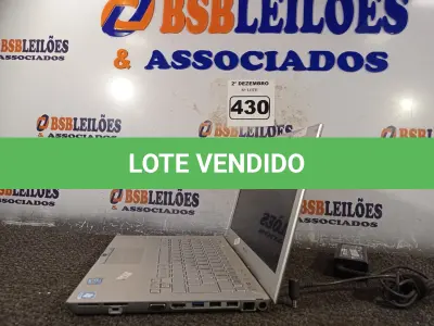 LOTE 430 - 01 NOTEBOOK SONY VAIO I5, 4GB TELA QUEBRADA COM FONTE. (NO ESTADO) ATENÇÃO! FAZER A VISITAÇÃO ANTES DE ARREMATAR, NÃO SABEMOS SE FUNCIONA. LEILÃO NÃO TEM GARANTIA E NEM DEVOLUÇÃO, SUJEITO A POSSÍVEIS AVARIAS VISÍVEIS/OCULTAS E/OU AUSÊNCIA DE COMPONENTES.