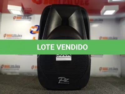 LOTE 300 - 01 CAIXA DE SOM PASSIVA PRO ÁUDIO PX-12 (NO ESTADO) ATENÇÃO! FAZER A VISITAÇÃO ANTES DE ARREMATAR, NÃO SABEMOS SE FUNCIONA. LEILÃO NÃO TEM GARANTIA E NEM DEVOLUÇÃO, SUJEITO A POSSÍVEIS AVARIAS VISÍVEIS/OCULTAS E/OU AUSÊNCIA DE COMPONENTES.