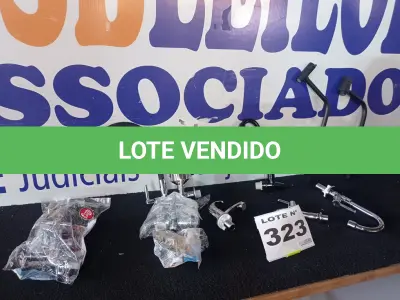 LOTE 323 - 10 – TORNEIRAS DIVERSAS (NO ESTADO, NÃO SABEMOS SE FUNCIONA. LEILÃO NÃO TEM GARANTIA E NEM DEVOLUÇÃO, SUJEITO A POSSÍVEIS AVARIAS VISÍVEIS/OCULTAS E/OU AUSÊNCIA DE COMPONENTES)