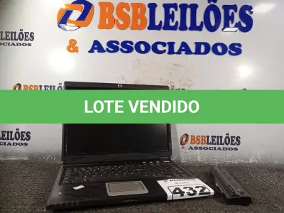LOTE 432 - 01 NOTEBOOK MARCA AMAZON PC. (NO ESTADO) ATENÇÃO! FAZER A VISITAÇÃO ANTES DE ARREMATAR, NÃO SABEMOS SE FUNCIONA. LEILÃO NÃO TEM GARANTIA E NEM DEVOLUÇÃO, SUJEITO A POSSÍVEIS AVARIAS VISÍVEIS/OCULTAS E/OU AUSÊNCIA DE COMPONENTES.