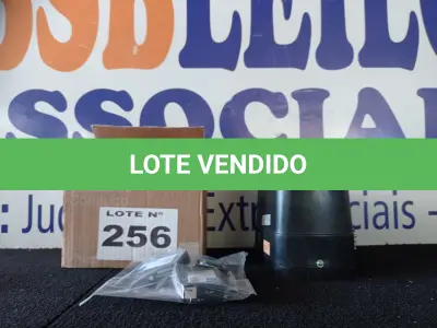 LOTE 256 - 01 - KIT MOTOR PARA PORTÃO DESLIZANTE PECCININ NICE 220VOLTS (NO ESTADO, NÃO SABEMOS SE FUNCIONA. LEILÃO NÃO TEM GARANTIA E NEM DEVOLUÇÃO, SUJEITO A POSSÍVEIS AVARIAS VISÍVEIS/OCULTAS E/OU AUSÊNCIA DE COMPONENTES)