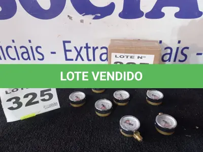 LOTE 325 - 07 – MANÔMETROS (NO ESTADO, NÃO SABEMOS SE FUNCIONA. LEILÃO NÃO TEM GARANTIA E NEM DEVOLUÇÃO, SUJEITO A POSSÍVEIS AVARIAS VISÍVEIS/OCULTAS E/OU AUSÊNCIA DE COMPONENTES)
