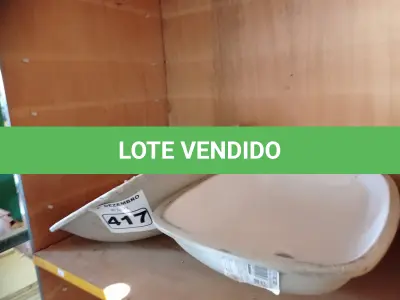 LOTE 417 - 02 CUBAS PARA LAVATÓRIO MARCAS E MODELOS DIVERSOS. (NO ESTADO) ATENÇÃO! FAZER A VISITAÇÃO ANTES DE ARREMATAR, NÃO SABEMOS SE FUNCIONA. LEILÃO NÃO TEM GARANTIA E NEM DEVOLUÇÃO, SUJEITO A POSSÍVEIS AVARIAS VISÍVEIS/OCULTAS E/OU AUSÊNCIA DE COMPONENTES.