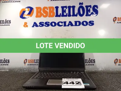 LOTE 442 - 01 NOTEBOOK MARCA AMAZON PC. (NO ESTADO) ATENÇÃO! FAZER A VISITAÇÃO ANTES DE ARREMATAR, NÃO SABEMOS SE FUNCIONA. LEILÃO NÃO TEM GARANTIA E NEM DEVOLUÇÃO, SUJEITO A POSSÍVEIS AVARIAS VISÍVEIS/OCULTAS E/OU AUSÊNCIA DE COMPONENTES.