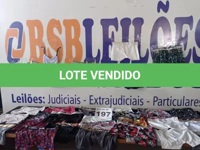 LOTE 197 - 60 – PEÇAS INTIMAS INFANTIS MASCULINAS (APROXIMADAMENTE) (NO ESTADO, NÃO SABEMOS SE FUNCIONA. LEILÃO NÃO TEM GARANTIA E NEM DEVOLUÇÃO, SUJEITO A POSSÍVEIS AVARIAS VISÍVEIS/OCULTAS E/OU AUSÊNCIA DE COMPONENTES)