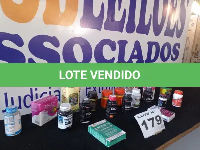 LOTE 179 - 19 - SUPLEMENTOS DIVERSOS (NO ESTADO, NÃO SABEMOS SE FUNCIONA. LEILÃO NÃO TEM GARANTIA E NEM DEVOLUÇÃO, SUJEITO A POSSÍVEIS AVARIAS VISÍVEIS/OCULTAS E/OU AUSÊNCIA DE COMPONENTES)