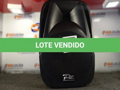 LOTE 315 - 01 CAIXA DE SOM PASSIVA PRO ÁUDIO PX-12 (NO ESTADO) ATENÇÃO! FAZER A VISITAÇÃO ANTES DE ARREMATAR, NÃO SABEMOS SE FUNCIONA. LEILÃO NÃO TEM GARANTIA E NEM DEVOLUÇÃO, SUJEITO A POSSÍVEIS AVARIAS VISÍVEIS/OCULTAS E/OU AUSÊNCIA DE COMPONENTES.