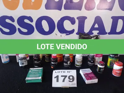 LOTE 179 - 19 - SUPLEMENTOS DIVERSOS (NO ESTADO, NÃO SABEMOS SE FUNCIONA. LEILÃO NÃO TEM GARANTIA E NEM DEVOLUÇÃO, SUJEITO A POSSÍVEIS AVARIAS VISÍVEIS/OCULTAS E/OU AUSÊNCIA DE COMPONENTES)