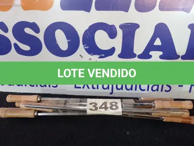 LOTE 348 - 12 - ESPETOS PARA CHURRASCO (NO ESTADO, NÃO SABEMOS SE FUNCIONA. LEILÃO NÃO TEM GARANTIA E NEM DEVOLUÇÃO, SUJEITO A POSSÍVEIS AVARIAS VISÍVEIS/OCULTAS E/OU AUSÊNCIA DE COMPONENTES)