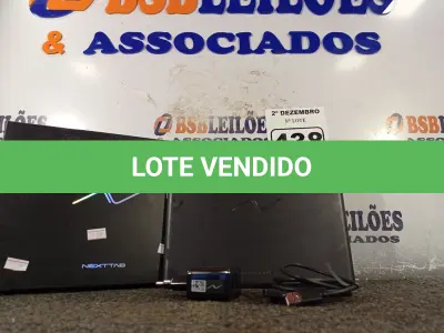 LOTE 438 - 01 TABLET NEXTTAB. (NO ESTADO) ATENÇÃO! FAZER A VISITAÇÃO ANTES DE ARREMATAR, NÃO SABEMOS SE FUNCIONA. LEILÃO NÃO TEM GARANTIA E NEM DEVOLUÇÃO, SUJEITO A POSSÍVEIS AVARIAS VISÍVEIS/OCULTAS E/OU AUSÊNCIA DE COMPONENTES.