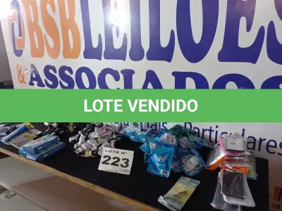 LOTE 223 - 145 – ITENS PARA CELULARES DIVERSOS(APROXIMADAMENTE) (NO ESTADO, NÃO SABEMOS SE FUNCIONA. LEILÃO NÃO TEM GARANTIA E NEM DEVOLUÇÃO, SUJEITO A POSSÍVEIS AVARIAS VISÍVEIS/OCULTAS E/OU AUSÊNCIA DE COMPONENTES)