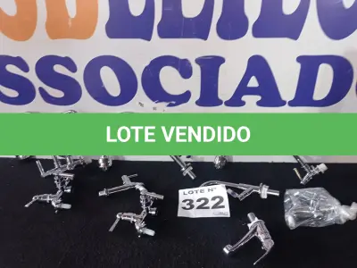 LOTE 322 - 09 – TORNEIRAS DIVERSAS (NO ESTADO, NÃO SABEMOS SE FUNCIONA. LEILÃO NÃO TEM GARANTIA E NEM DEVOLUÇÃO, SUJEITO A POSSÍVEIS AVARIAS VISÍVEIS/OCULTAS E/OU AUSÊNCIA DE COMPONENTES)