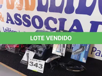 LOTE 343 - 04 – ELETRO PORTÁTEIS DIVERSOS (NO ESTADO, NÃO SABEMOS SE FUNCIONA. LEILÃO NÃO TEM GARANTIA E NEM DEVOLUÇÃO, SUJEITO A POSSÍVEIS AVARIAS VISÍVEIS/OCULTAS E/OU AUSÊNCIA DE COMPONENTES)