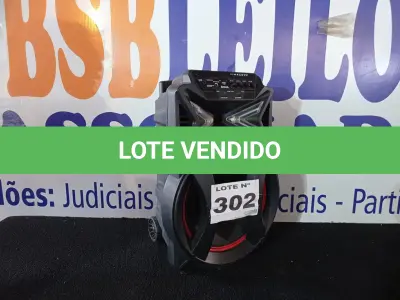 LOTE 302 - 01 - CAIXA DE SOM AMVOX STRONDO (NO ESTADO, NÃO SABEMOS SE FUNCIONA. LEILÃO NÃO TEM GARANTIA E NEM DEVOLUÇÃO, SUJEITO A POSSÍVEIS AVARIAS VISÍVEIS/OCULTAS E/OU AUSÊNCIA DE COMPONENTES)