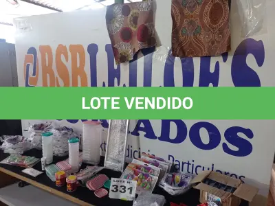 LOTE 331 - 130 – ITENS DOMÉSTICO DIVERSOS (APROXIMADAMENTE)(NO ESTADO, NÃO SABEMOS SE FUNCIONA. LEILÃO NÃO TEM GARANTIA E NEM DEVOLUÇÃO, SUJEITO A POSSÍVEIS AVARIAS VISÍVEIS/OCULTAS E/OU AUSÊNCIA DE COMPONENTES)
