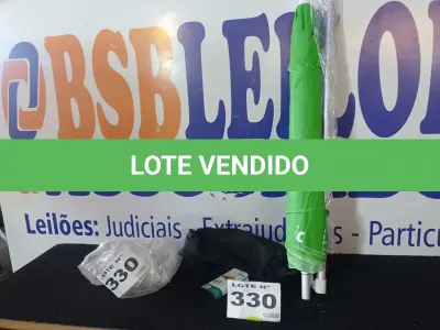 LOTE 330 - 01 - GUARDA SOL 1.60 ALUMÍNIO (NO ESTADO, NÃO SABEMOS SE FUNCIONA. LEILÃO NÃO TEM GARANTIA E NEM DEVOLUÇÃO, SUJEITO A POSSÍVEIS AVARIAS VISÍVEIS/OCULTAS E/OU AUSÊNCIA DE COMPONENTES)