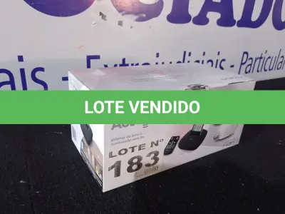 LOTE 183 - 01 - SISTEMA DE SOM E ILUMINAÇÃO SEM FIO (NO ESTADO, NÃO SABEMOS SE FUNCIONA. LEILÃO NÃO TEM GARANTIA E NEM DEVOLUÇÃO, SUJEITO A POSSÍVEIS AVARIAS VISÍVEIS/OCULTAS E/OU AUSÊNCIA DE COMPONENTES)