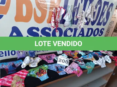 LOTE 200 - 30 – PEÇAS INTIMAS INFANTIL FEMININAS (APROXIMADAMENTE)(NO ESTADO, NÃO SABEMOS SE FUNCIONA. LEILÃO NÃO TEM GARANTIA E NEM DEVOLUÇÃO, SUJEITO A POSSÍVEIS AVARIAS VISÍVEIS/OCULTAS E/OU AUSÊNCIA DE COMPONENTES)