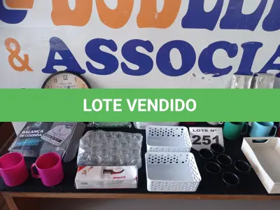 LOTE 251 - 56 – UTENSÍLIOS PARA COZINHA DIVERSOS (APROXIMADAMENTE)(NO ESTADO, NÃO SABEMOS SE FUNCIONA. LEILÃO NÃO TEM GARANTIA E NEM DEVOLUÇÃO, SUJEITO A POSSÍVEIS AVARIAS VISÍVEIS/OCULTAS E/OU AUSÊNCIA DE COMPONENTES)