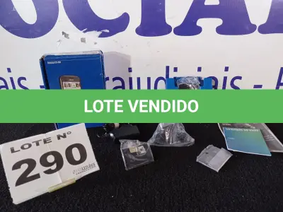 LOTE 290 - 01 – CELULAR NOKIA (NO ESTADO, NÃO SABEMOS SE FUNCIONA. LEILÃO NÃO TEM GARANTIA E NEM DEVOLUÇÃO, SUJEITO A POSSÍVEIS AVARIAS VISÍVEIS/OCULTAS E/OU AUSÊNCIA DE COMPONENTES)
