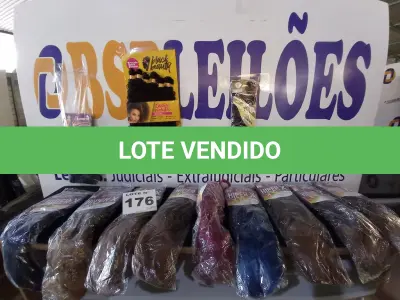 LOTE 176 - 26 – PEÇAS DE CABELO JUMBO  (APROXIMADAMENTE)(NO ESTADO, NÃO SABEMOS SE FUNCIONA. LEILÃO NÃO TEM GARANTIA E NEM DEVOLUÇÃO, SUJEITO A POSSÍVEIS AVARIAS VISÍVEIS/OCULTAS E/OU AUSÊNCIA DE COMPONENTES)