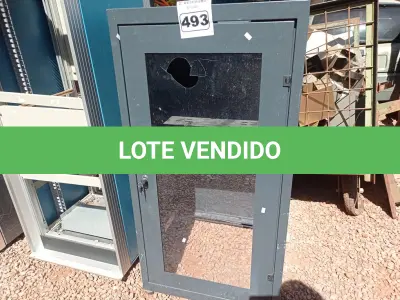 LOTE 493 - 01 RACK PARA EQUIPAMENTOS DE TELECOMUNICAÇÕES. (NO ESTADO) ATENÇÃO! FAZER A VISITAÇÃO ANTES DE ARREMATAR, NÃO SABEMOS SE FUNCIONA. LEILÃO NÃO TEM GARANTIA E NEM DEVOLUÇÃO, SUJEITO A POSSÍVEIS AVARIAS VISÍVEIS/OCULTAS E/OU AUSÊNCIA DE COMPONENTES.