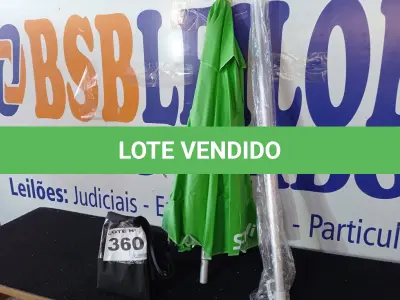 LOTE 360 - 01 - GUARDA SOL 1.60 ALUMÍNIO (NO ESTADO, NÃO SABEMOS SE FUNCIONA. LEILÃO NÃO TEM GARANTIA E NEM DEVOLUÇÃO, SUJEITO A POSSÍVEIS AVARIAS VISÍVEIS/OCULTAS E/OU AUSÊNCIA DE COMPONENTES)