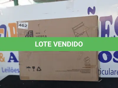 LOTE 462 - 01 - MESA MULTIUSO RETANGULAR 80X50X93CM MDF KESH (NO ESTADO, NÃO SABEMOS SE FUNCIONA. LEILÃO NÃO TEM GARANTIA E NEM DEVOLUÇÃO, SUJEITO A POSSÍVEIS AVARIAS VISÍVEIS/OCULTAS E/OU AUSÊNCIA DE COMPONENTES)