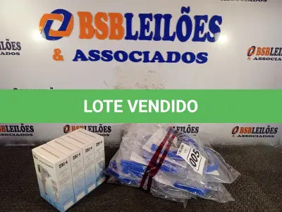 LOTE 005 - 10 MÁSCARAS DE PROTEÇÃO E 04 TERMÔMETROS INFRAVERMELHO. (NO ESTADO) ATENÇÃO! FAZER A VISITAÇÃO ANTES DE ARREMATAR, NÃO SABEMOS SE FUNCIONA. LEILÃO NÃO TEM GARANTIA E NEM DEVOLUÇÃO, SUJEITO A POSSÍVEIS AVARIAS VISÍVEIS/OCULTAS E/OU AUSÊNCIA DE COMPONENTES.
