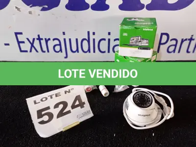 LOTE 524 - 02 - CÂMERA IP INTELBRAS DOME VIP 1220 D FULL HD 1080P (NO ESTADO, NÃO SABEMOS SE FUNCIONA. LEILÃO NÃO TEM GARANTIA E NEM DEVOLUÇÃO, SUJEITO A POSSÍVEIS AVARIAS VISÍVEIS/OCULTAS E/OU AUSÊNCIA DE COMPONENTES)