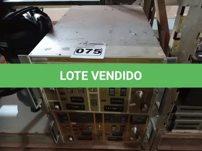 LOTE 075 - 02 PSK MODEM LINK MODELO 1500. (NO ESTADO) ATENÇÃO! FAZER A VISITAÇÃO ANTES DE ARREMATAR, NÃO SABEMOS SE FUNCIONA. LEILÃO NÃO TEM GARANTIA E NEM DEVOLUÇÃO, SUJEITO A POSSÍVEIS AVARIAS VISÍVEIS/OCULTAS E/OU AUSÊNCIA DE COMPONENTES.