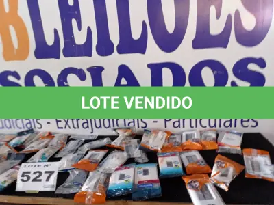 LOTE 527 - 40 – MATERIAIS ELÉTRICOS DIVERSOS (APROXIMADAMENTE) (NO ESTADO, NÃO SABEMOS SE FUNCIONA. LEILÃO NÃO TEM GARANTIA E NEM DEVOLUÇÃO, SUJEITO A POSSÍVEIS AVARIAS VISÍVEIS/OCULTAS E/OU AUSÊNCIA DE COMPONENTES)